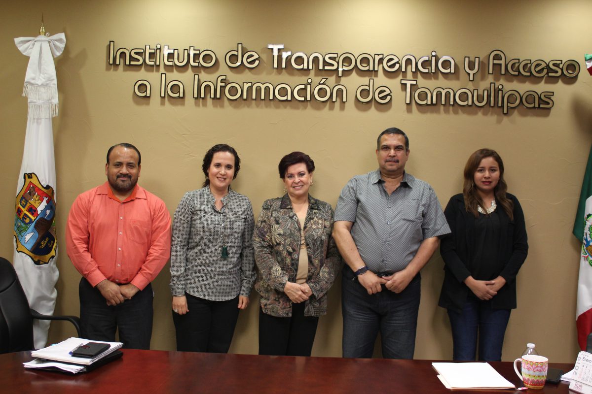 Dra. Rosalinda Salinas Treviño, se reúne con el Presidente del Comité de Participación Ciudadana