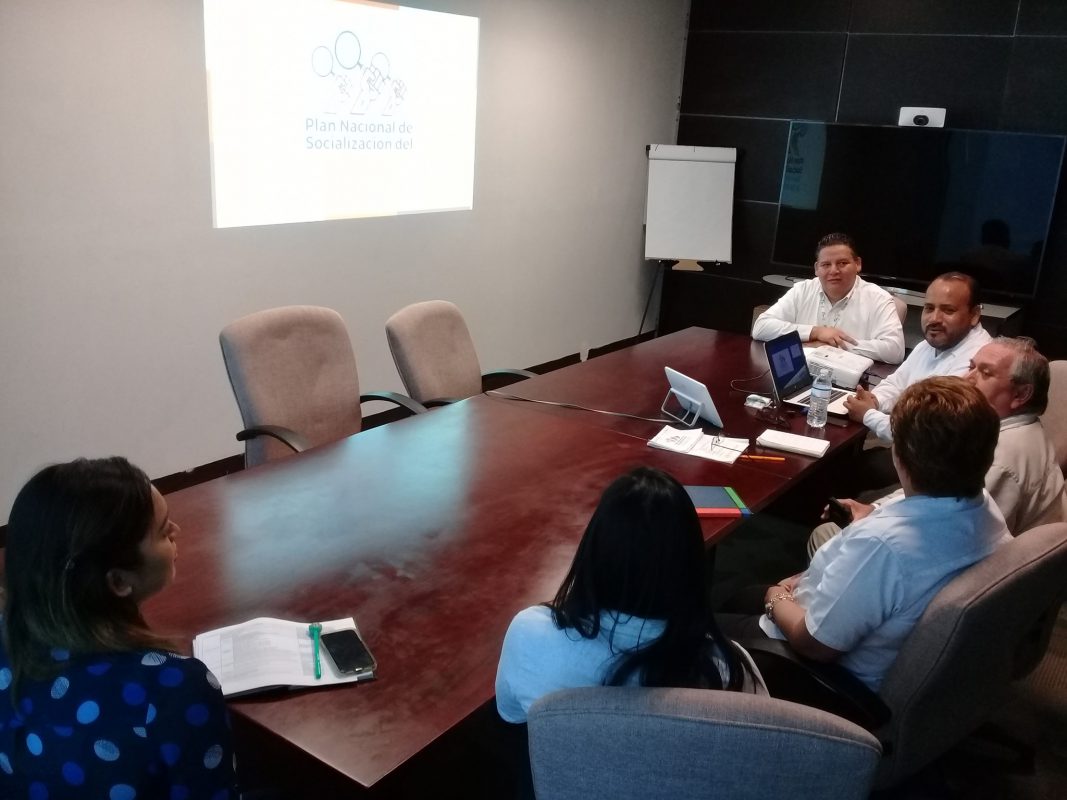 Reunión de trabajo del Plan DAI, con integrantes de la Coordinación de Unidades de Transparencia.