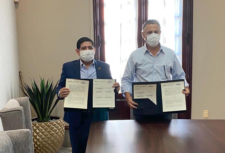 ITAIT y el Ayuntamiento de Tampico firman convenio de colaboración a favor de la Transparencia y el Derecho a la Información