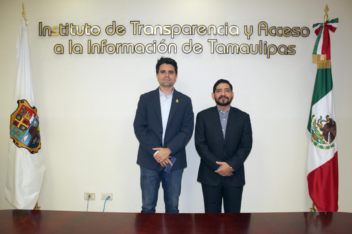 Comisionado Presidente sostiene reunión de trabajo con el Diputado Presidente de la Comisión de Transparencia y Acceso a la Información, del H. Congreso del Estado