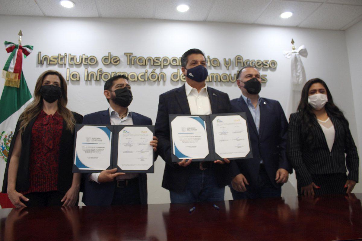 <strong>ITAIT y Poder Ejecutivo Estatal establecen acuerdo a favor de la Transparencia en Tamaulipas</strong>