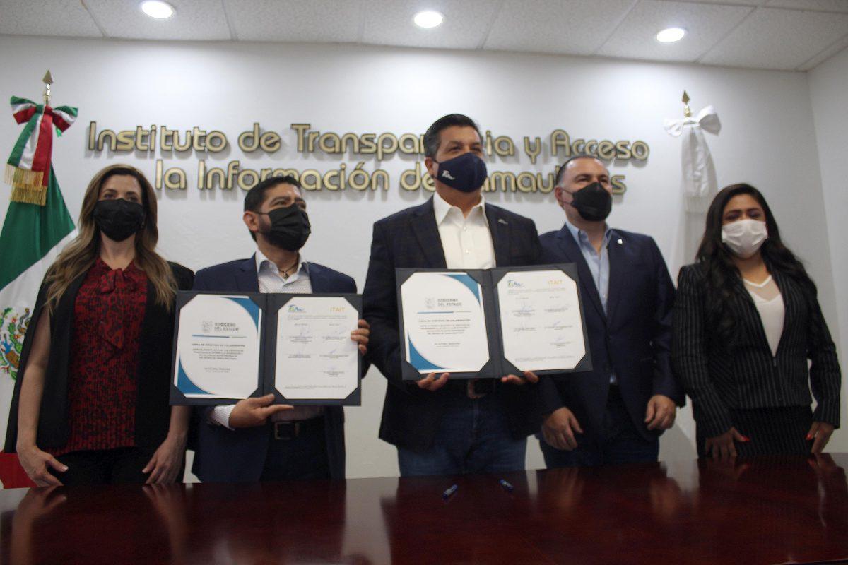 ITAIT y Poder Ejecutivo Estatal establecen acuerdo a favor de la Transparencia en Tamaulipas